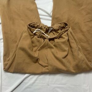 Urban Outfitters Neutral Caramel Drawstring Sweatpants